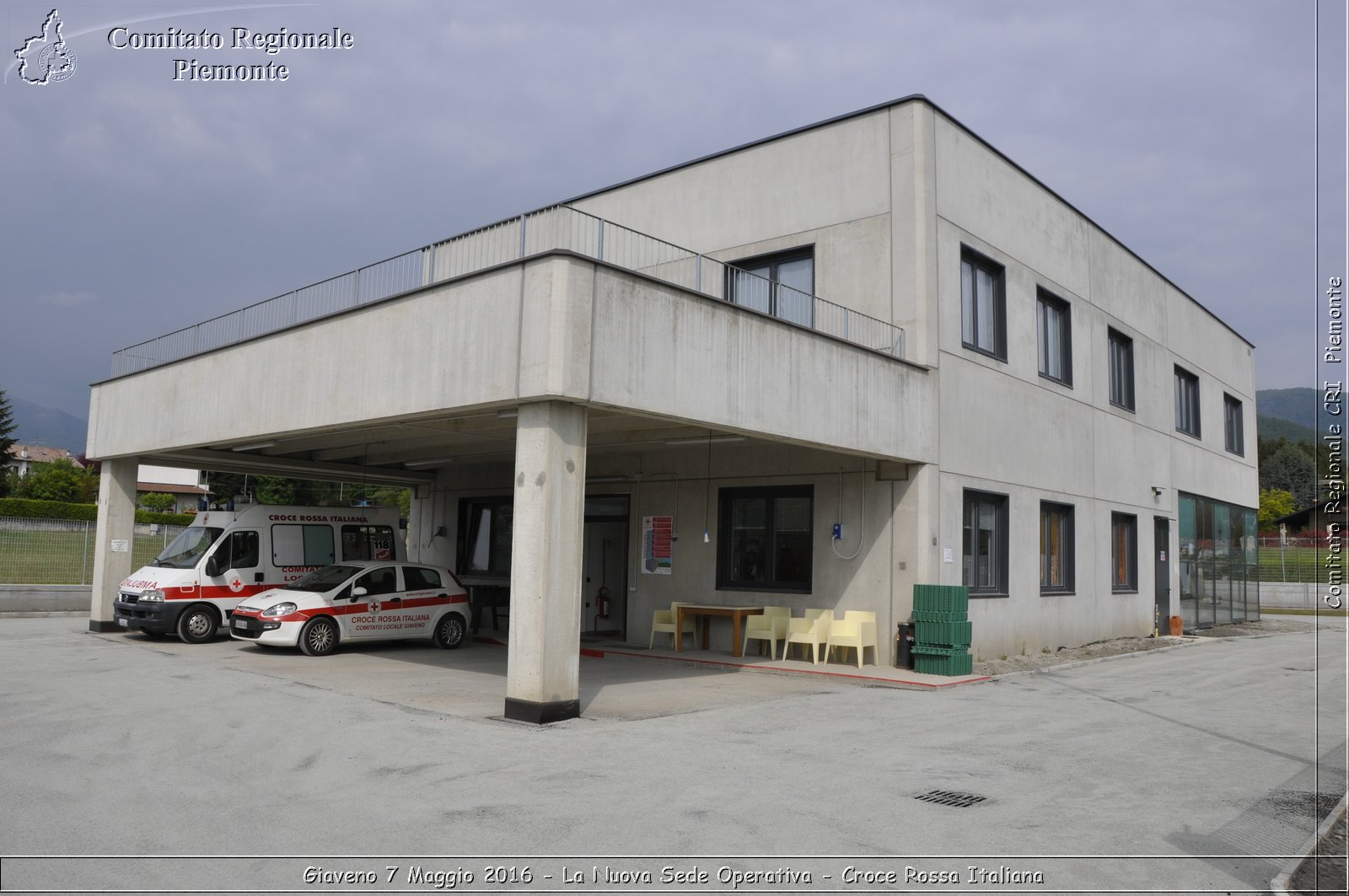 Giaveno 7 Maggio 2016 - La Nuova Sede Operativa - Croce Rossa Italiana- Comitato Regionale del Piemonte
