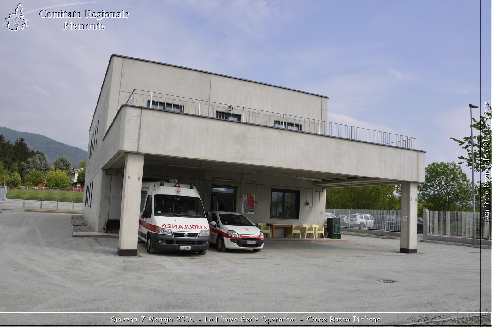 Giaveno 7 Maggio 2016 - La Nuova Sede Operativa - Croce Rossa Italiana- Comitato Regionale del Piemonte