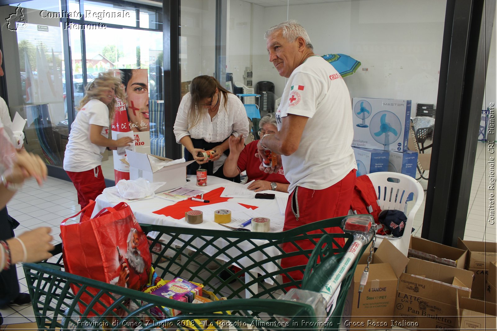 Provincia di Cuneo 7 Luglio 2018 - La Raccolta Alimentare in Provincia - Croce Rossa Italiana- Comitato Regionale del Piemonte