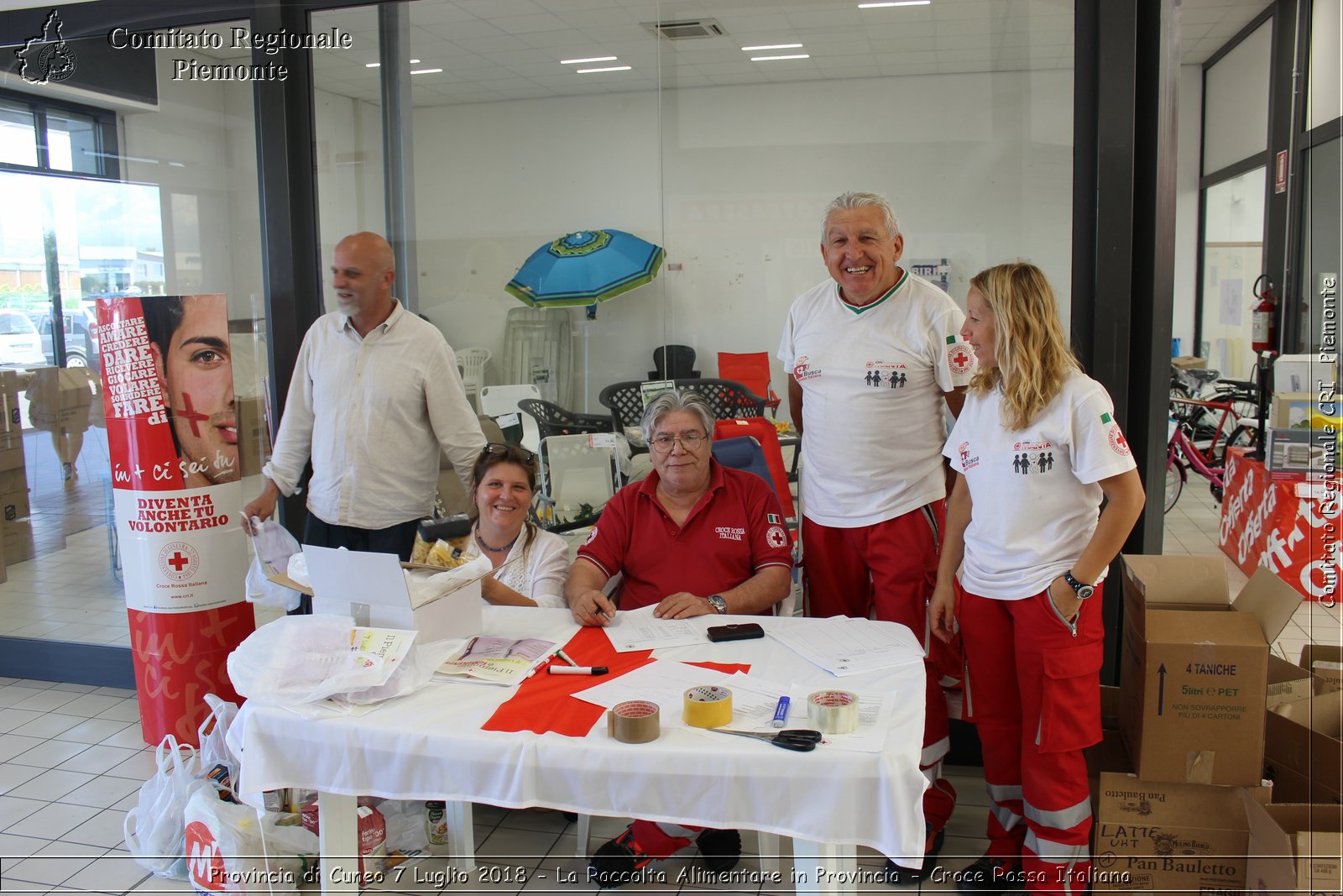 Provincia di Cuneo 7 Luglio 2018 - La Raccolta Alimentare in Provincia - Croce Rossa Italiana- Comitato Regionale del Piemonte