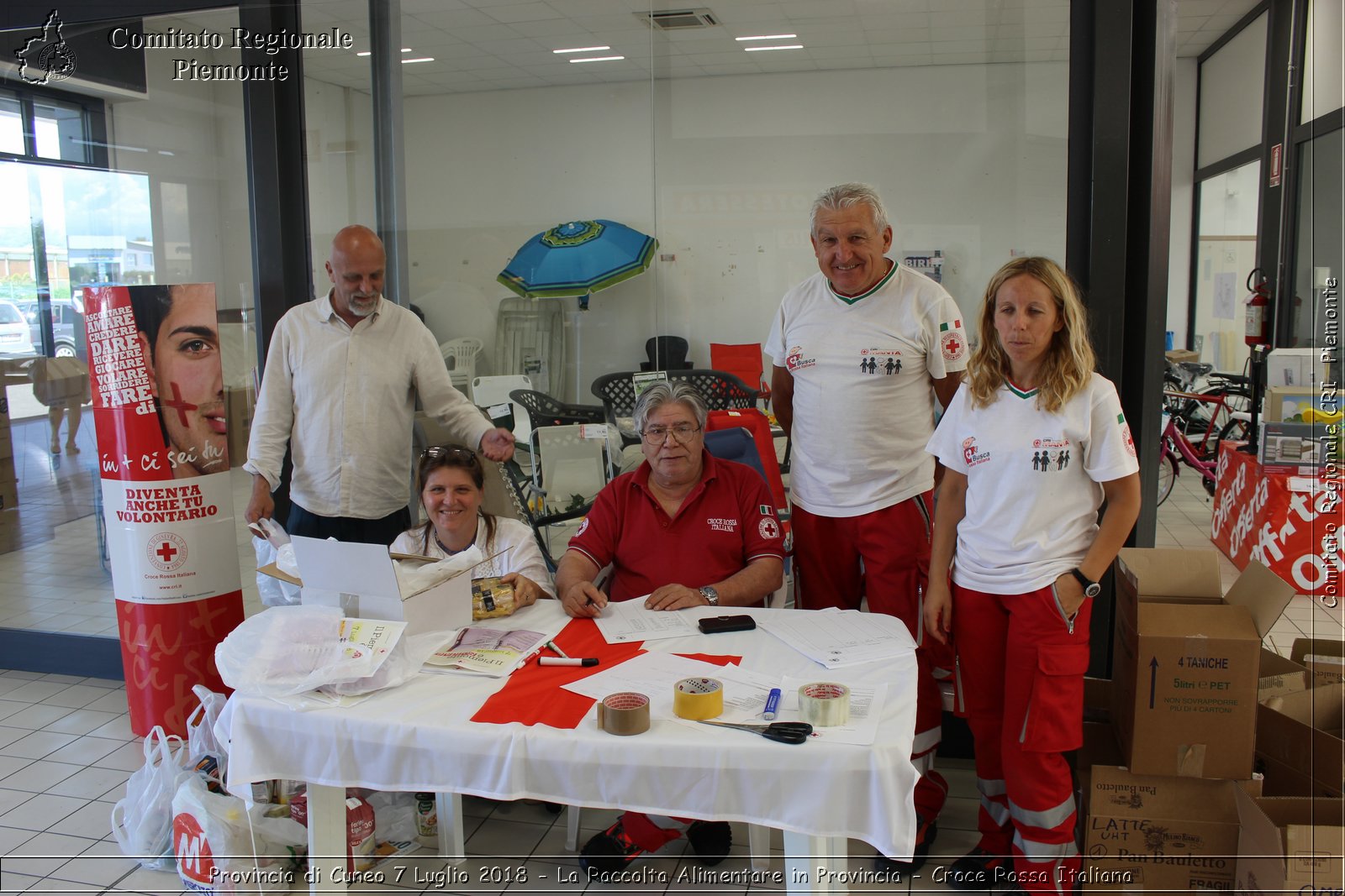 Provincia di Cuneo 7 Luglio 2018 - La Raccolta Alimentare in Provincia - Croce Rossa Italiana- Comitato Regionale del Piemonte