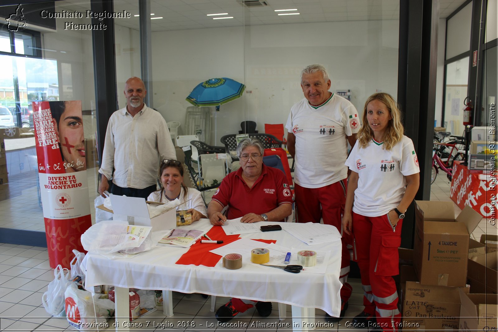 Provincia di Cuneo 7 Luglio 2018 - La Raccolta Alimentare in Provincia - Croce Rossa Italiana- Comitato Regionale del Piemonte